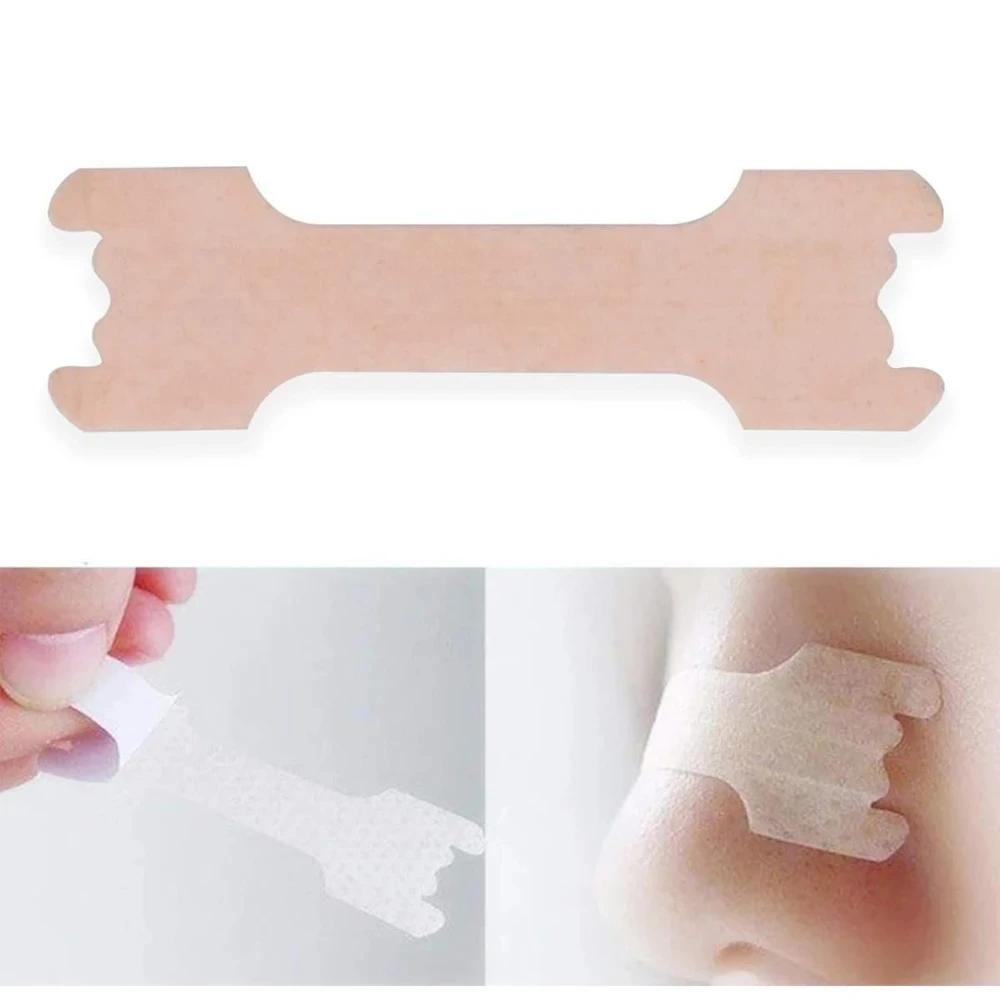 Nose Breathing Patches Breath Nasal Strips Improve Sleep Strong Anti Snoring Nasal Strip Nasal Congestion Relief Household Goods