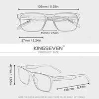 KINGSEVEN lunettes bloquant la lumière bleue hommes femmes mode masculine soulager la Fatigue lunettes ordinateur protection Anti rayons bleus lunettes 5