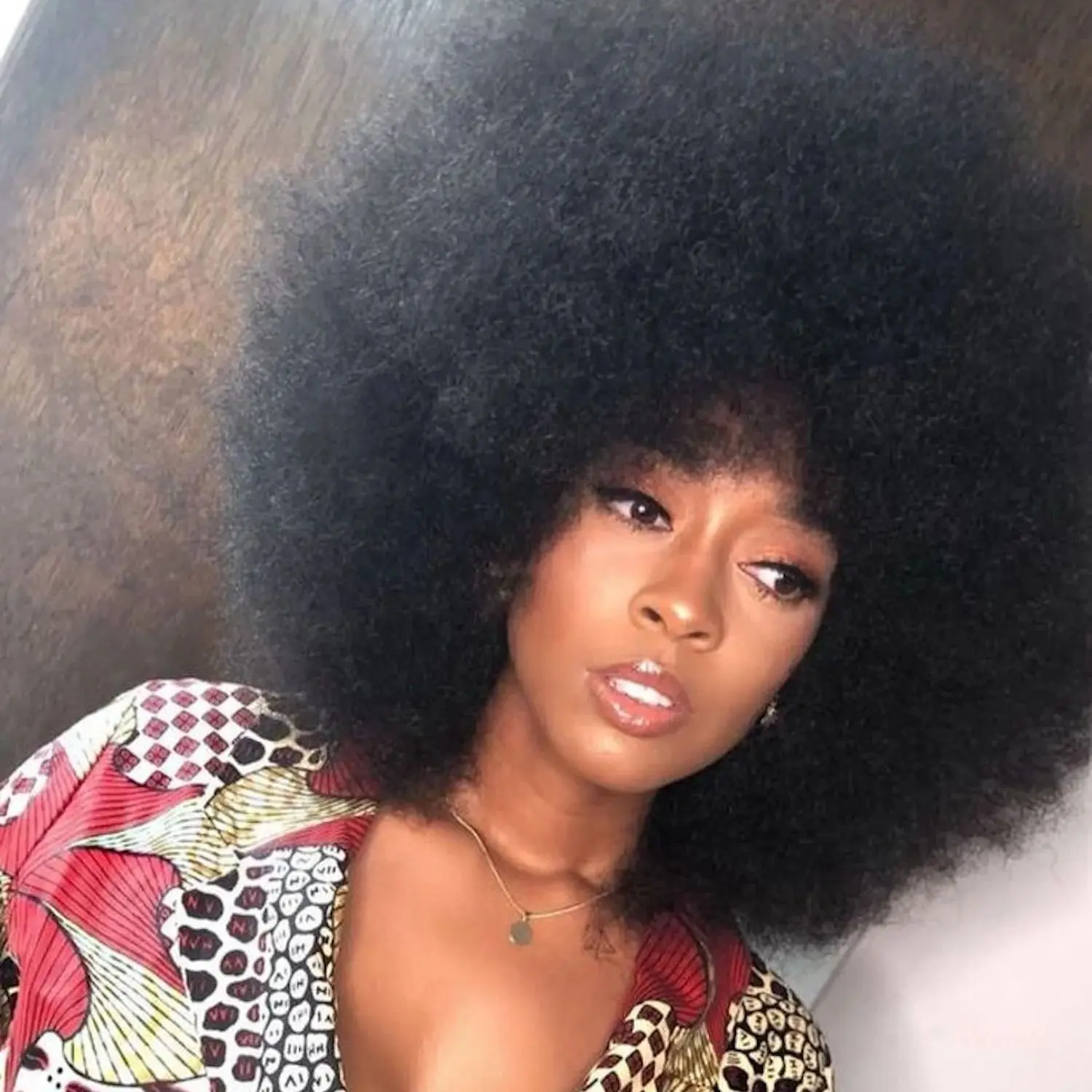WIGERA Synthetic Afro Wigs Jumbo Blonde 613 Natural Looking 