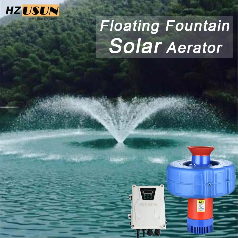 

Small Floating Solar Battery Powered Pond Aerator Fountains Outdoor Lake Dam Solar Air Oxygenator Farm Water Pump for FIsh Pond