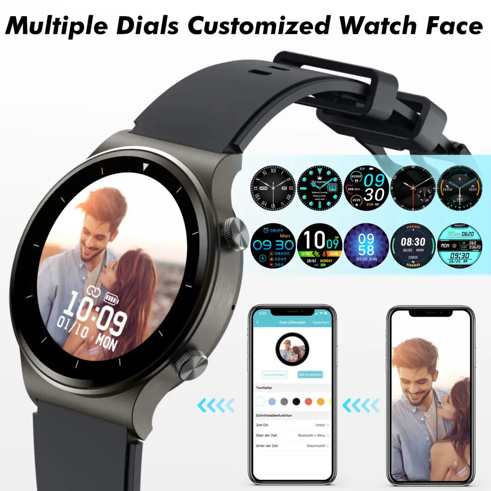 Blackview 2023 R7 Pro IP68 Waterproof Fitness Smart Watch Bluetooth Calling  Storage SmartWatch For Men Women Android IOS