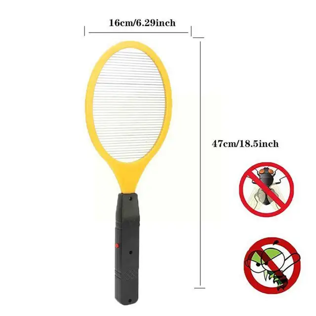 Elektromos Kézi Hibás Bug Zapper Rovar Légy Swatter Ütő Egyetlen Szúnyog Szúnyogok Kártevő Hordozható Réteg Kille I7B2 - Image 6
