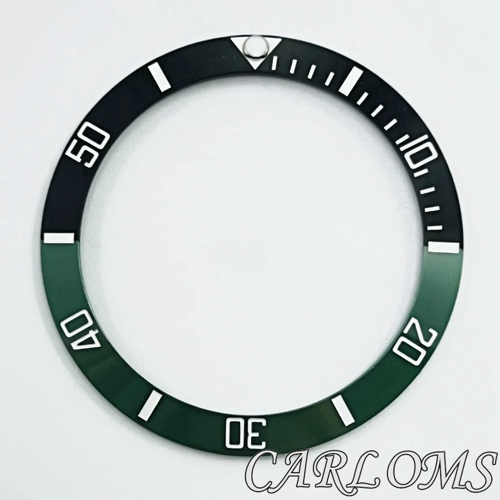 Premium Black Rose Gold Multicolor Ceramic GMT Bezel Insert