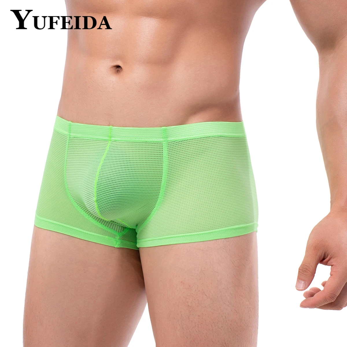 

YUFEIDA 1/4/8pcs 3D Convex Pouch Boxershorts for Men Boxer Shorts Sexy Soft Underpants Quick Dry Men Underwear Panties Lingeries