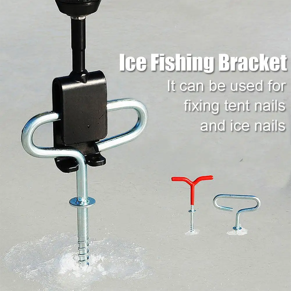 NewIceFishingIceNailerIcePegIceFishingBracketIceNail