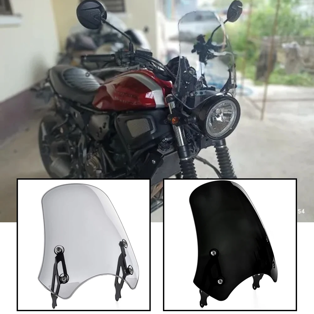 Xsr700 Parabrezza Parabrezza Parabrezza Protezione Carenatura Accessori Moto Per Yamaha Xsr 700 Visiera Schermo Visiera Fumo