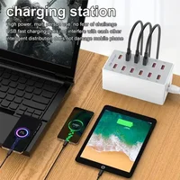 USB Charging Station 60W 12-Ports USB Wall Charger for Multiple Devices Charging Power USB Charger Hub Charging Block Desk - Image 6