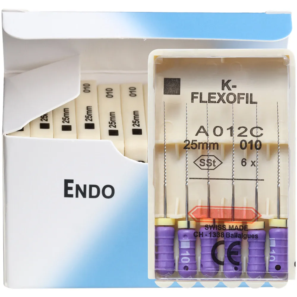10PacksDentalKFLEXOFILEFile212531mm1540SStEndoRootCanal