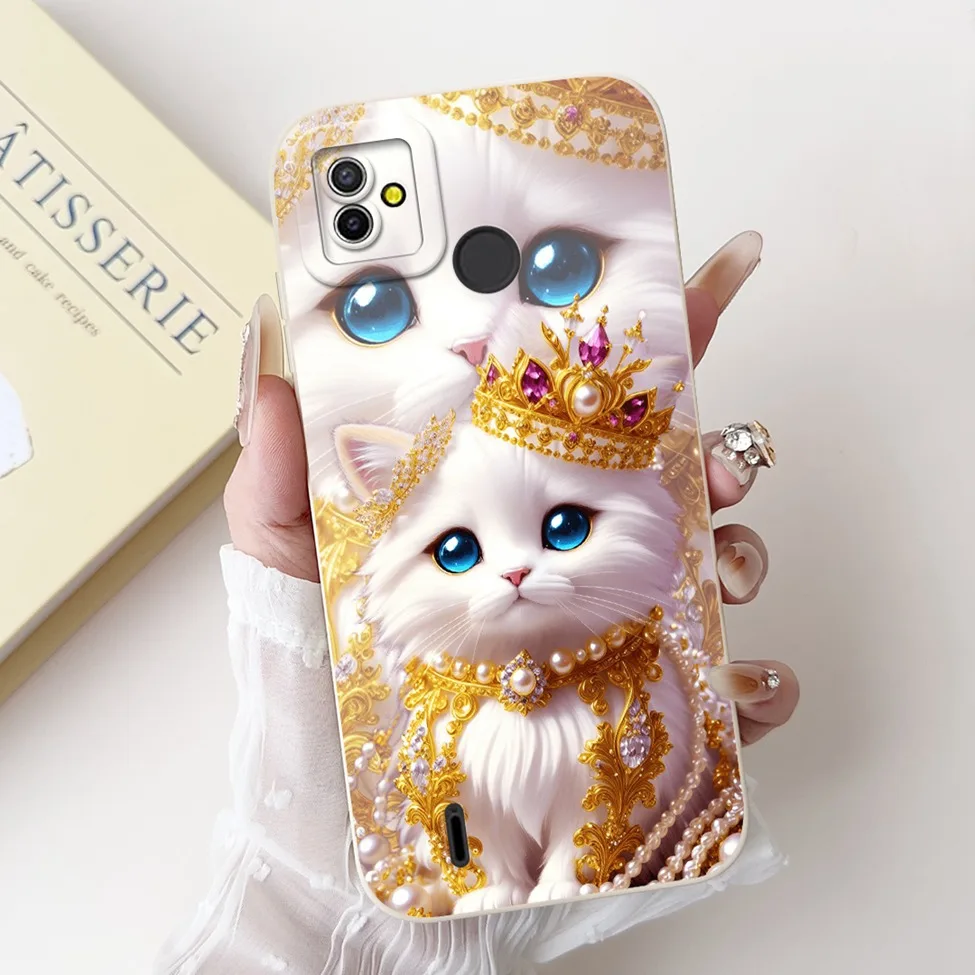 Silicone Cute Fashion Butterfly Flower Love Painted Phone Case
