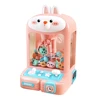 Mini Claw Machine Arcade Claw Game Machine Toy with 10 Dolls 10 Capsule Mini Vending Machine Toy Gifts for Girls and Boys 4