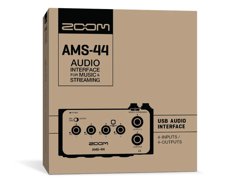 Streaming Audio Interface Zoom AMS-22 Audio Interface - Compact