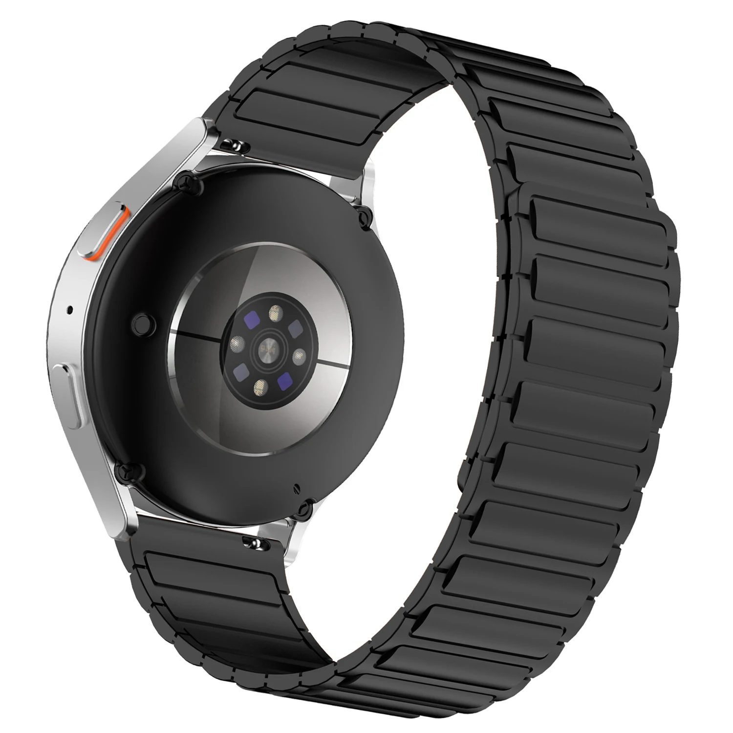 Magnetic Loop Silicone Watch Band 22mm - Versatile Wrist Strap Accessory
