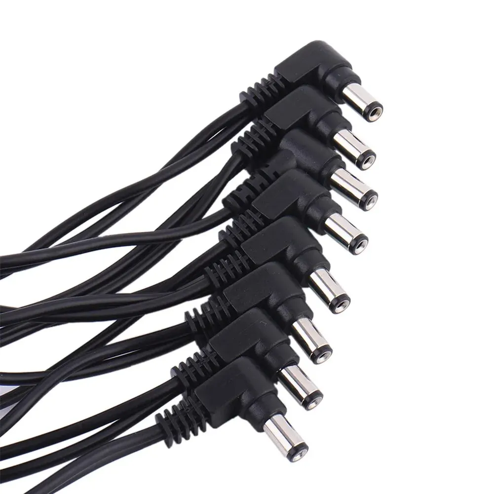 Daisy Chain Cable 1 to 2 3 5 6 8 10 Ways Guitar Effect Pedal Accessory 9V DC Adapter Plug Power Cord