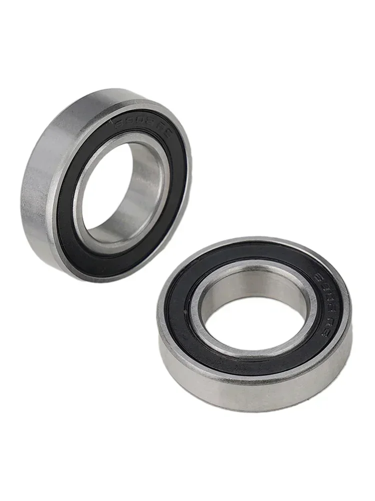 Bicycle Bearings 2 Pcs Bicycle Rubber Seal Metal Bearings Accessories 6902RS (61902-2RS) Thin Section Bearings 15x28x7mm