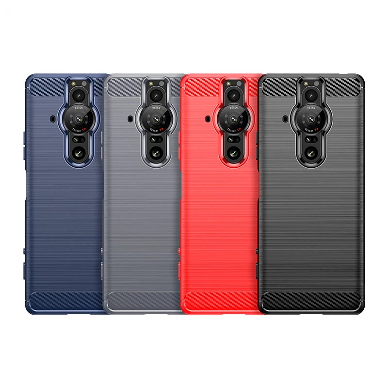 Per Sony Xperia Pro-I Custodia Sony Xperia Pro-I Cover Custodia Protettiva In Silicone Morbido Per Paraurti Posteriore Per Sony Xperia Pro-I Funda