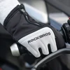 ROCKBROS Winter Warm Gloves Touch screen Cycling Gloves Full Finger MTB Bike Gloves Non Slip Silicone Palm Thermal Ski Gloves 3