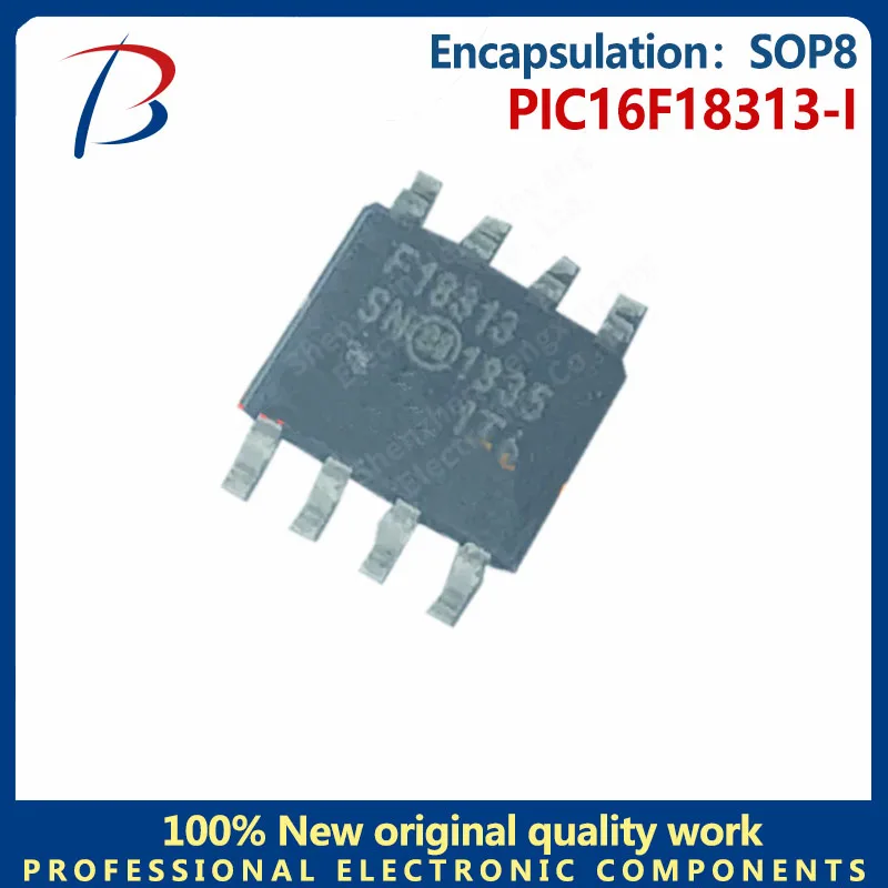 

5PCS PIC16F18313-I шелкография F18313 пакет SOP8 8-битный чип микроконтроллера