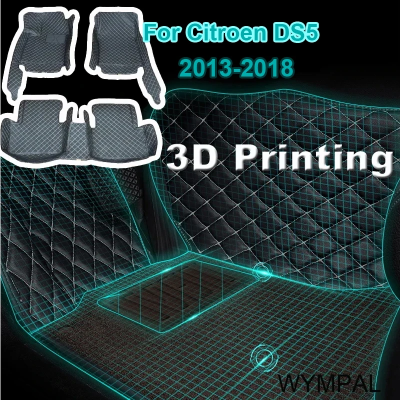 

Автомобильные коврики для Citroen DS5 2018 2017 2016 2014 2013, коврики, аксессуары для интерьера автомобиля, накладки на ножки