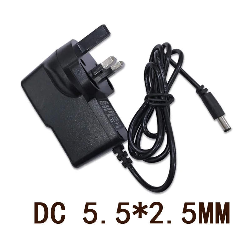 범용 전원 어댑터 공급 충전기 어댑터, LED 라이트 스트립, 노트북 감시 카메라용, EU Us, AC 110-240V DC 5V 1A 2A