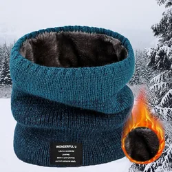 Cozy Knitted Winter Neck Warmer - Unisex Fleece Scarf and Ski Mask (A5)