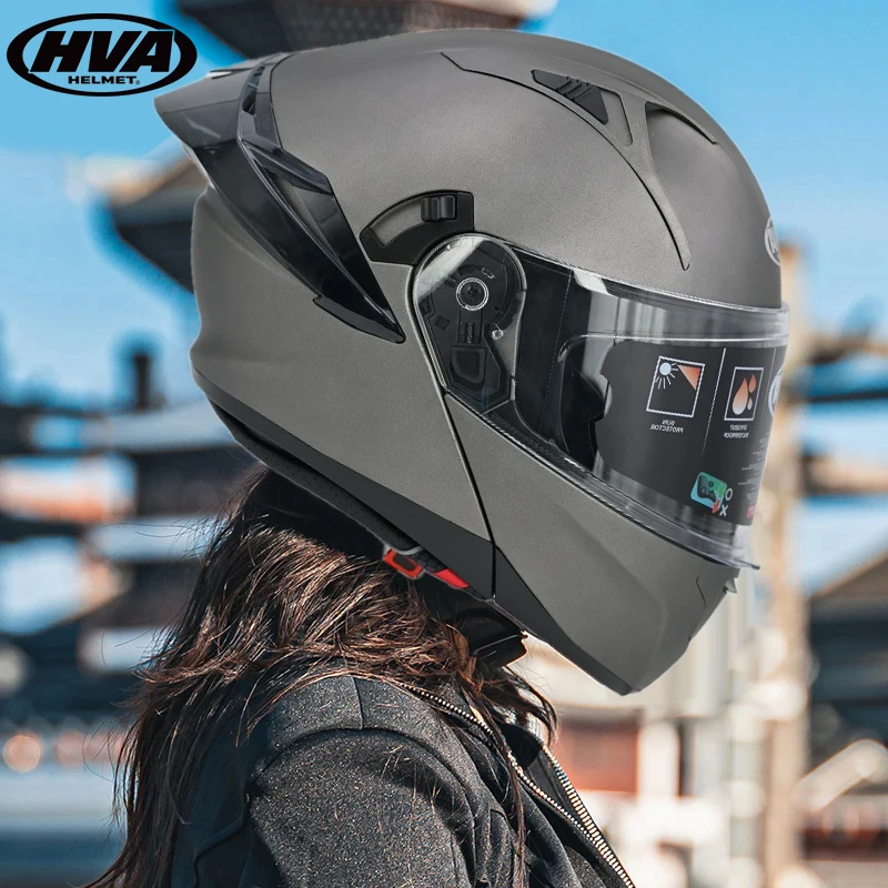Flip Up Casco Moto Doppia Lente Modulare Flip Casco Integrale Di Alta Qualità Dot Approvato Moto Cascos Motociclistas Capacete