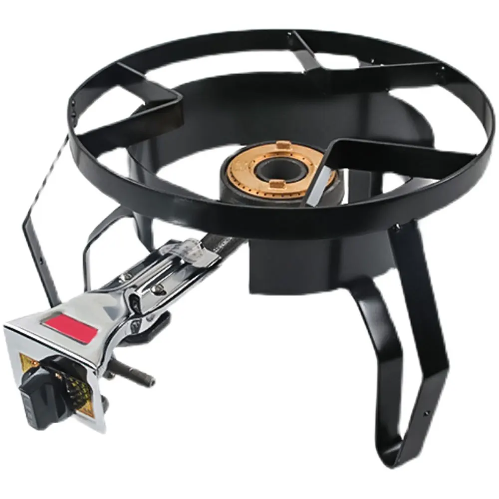 High-pressure soup cooker with feet, electronic low-voltage fierce stove, gas stove, liquefied gas desktop stove