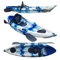 8.7ft 1 Paddler One Seat Sit On Top Kayak Baratos Cheap Canoe Boats