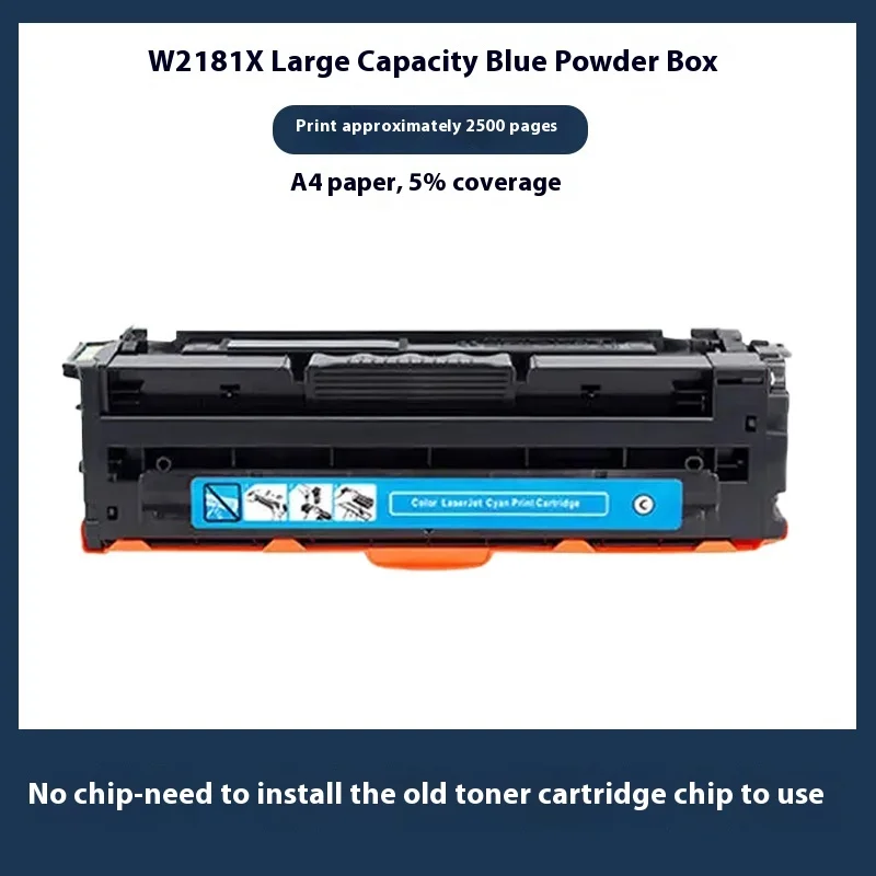 218X 218A Toner Cartridges 4 Pack: High Yield Set Compatible Replacement for HP 218X 218A Color Pro MFP 3301fdw 3301cdw 3201dw 3