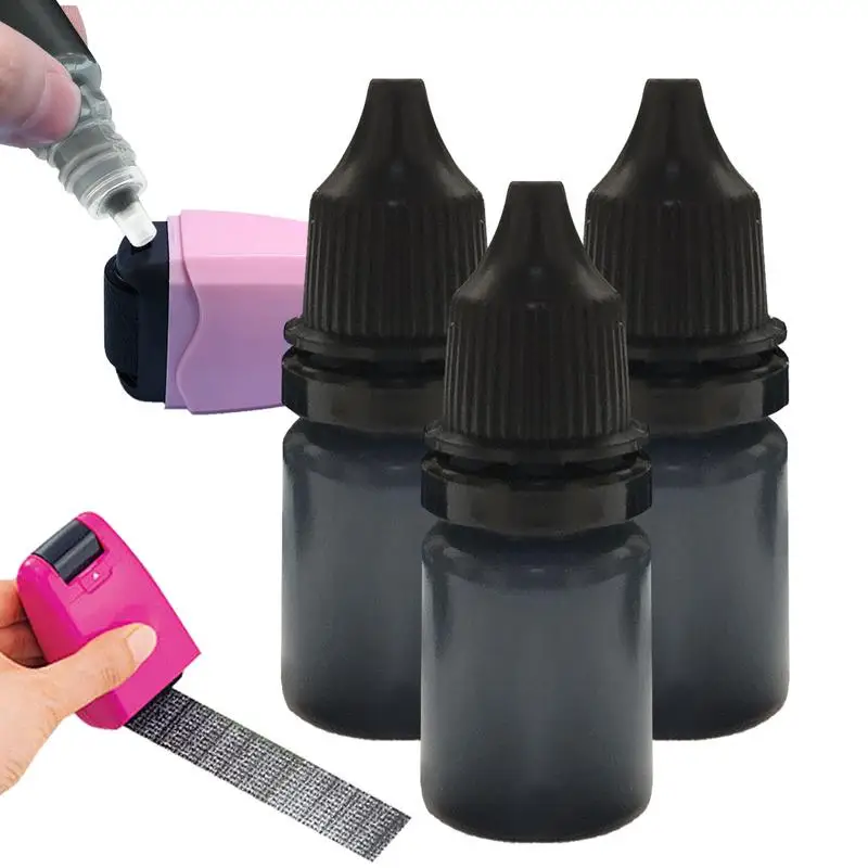 10ml Black Ink Refills Parcel Privacy Information Eliminators Anti ...