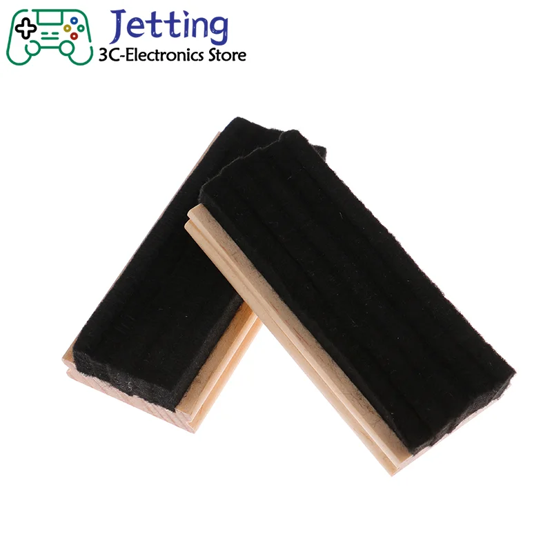 1PC Chalkboard Portable Erasers Whiteboard Eraser Wood Felt Cleaner Wipe Eraser Dry Erase Board Cleaning School