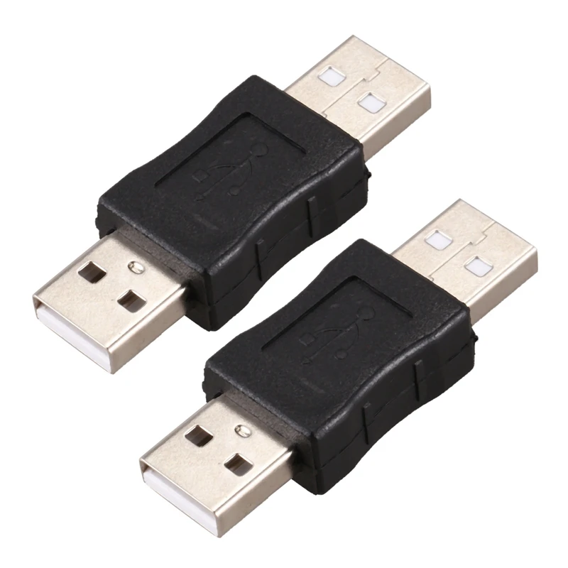 

2X USB A Разъем «Папа-папа» адаптер Черный