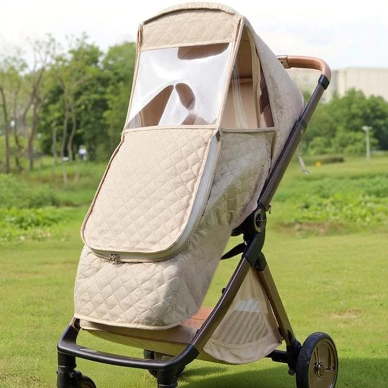 Universeller Kinderwagen-Regenschutz, wasserdichter Schutz für Kinderwagen A2UB – Detail 8