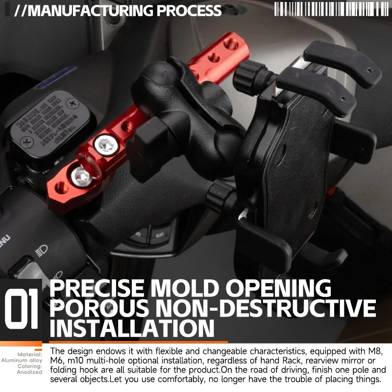 FORZA Motorcycle Hook Storage Bag Hook Helmet Kickstand Extension For HONDA Forza 350 Forza 300 NSS350 Forza300 NSS350 300