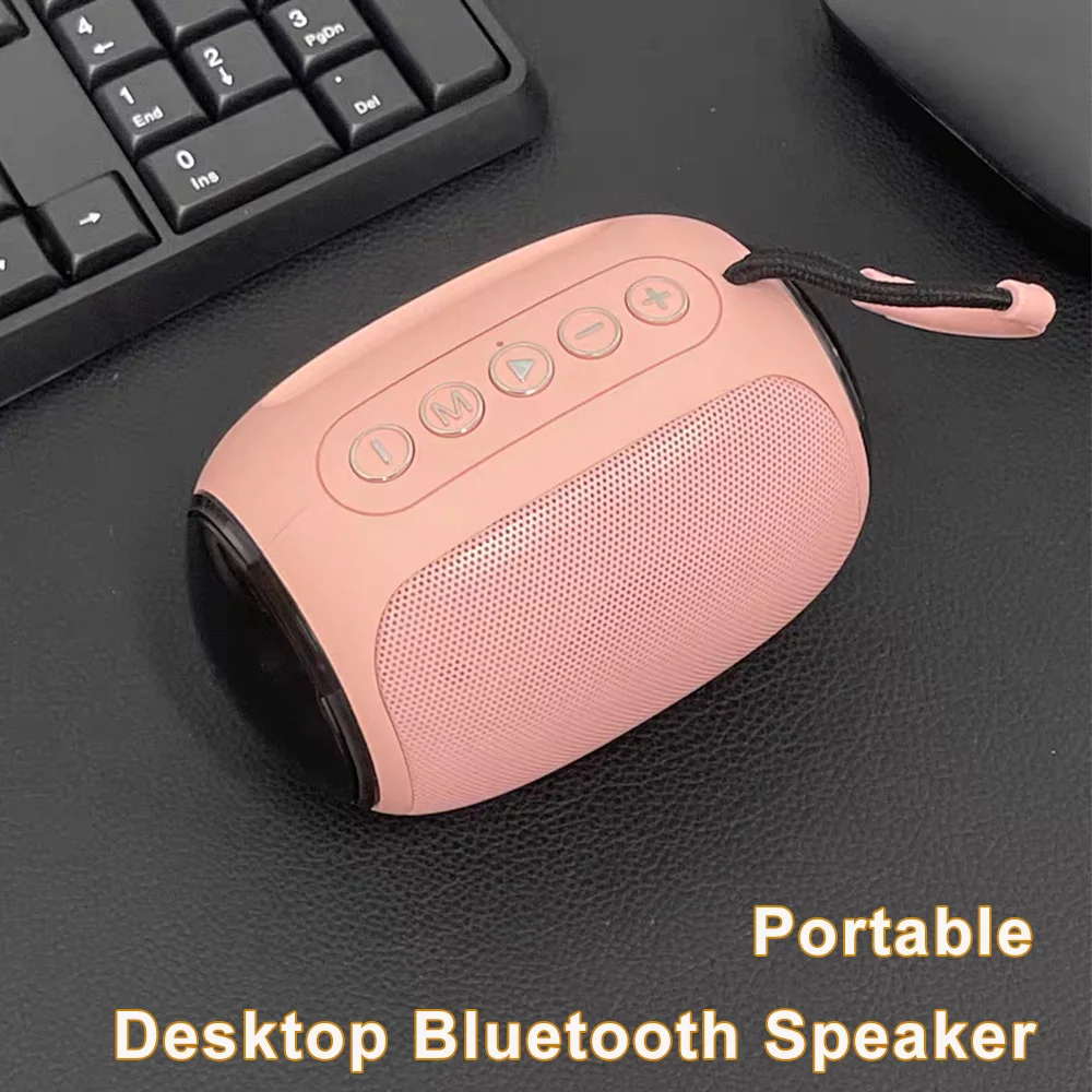 

Wireless Portable Bluetooth Speaker Outdoor Mini Sound Box Support TF Card U Disk AUX TWS Stereo HIFI Sound Desktop Subwoofer