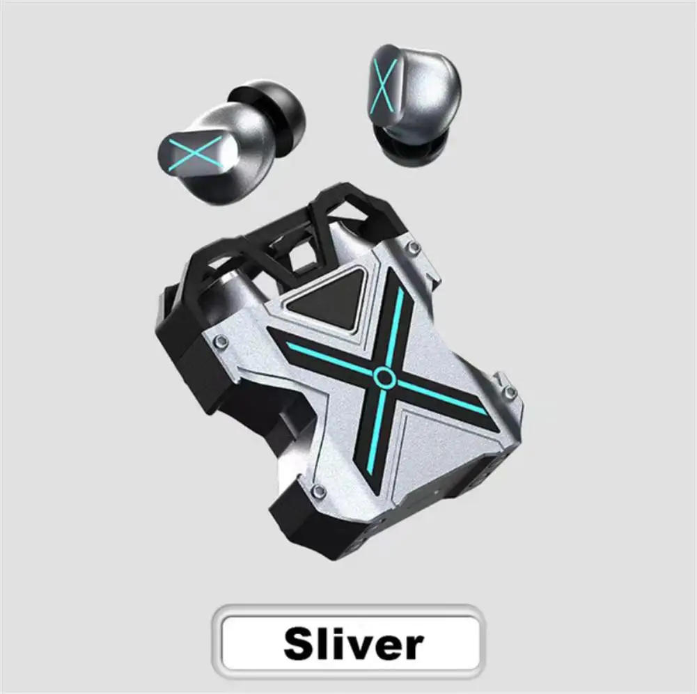 

Tws K89 Bluetooth-compatible Earphones In-ear Noise Canceling Mechanical Style Wireless E-sports Gaming Headphones Headsets