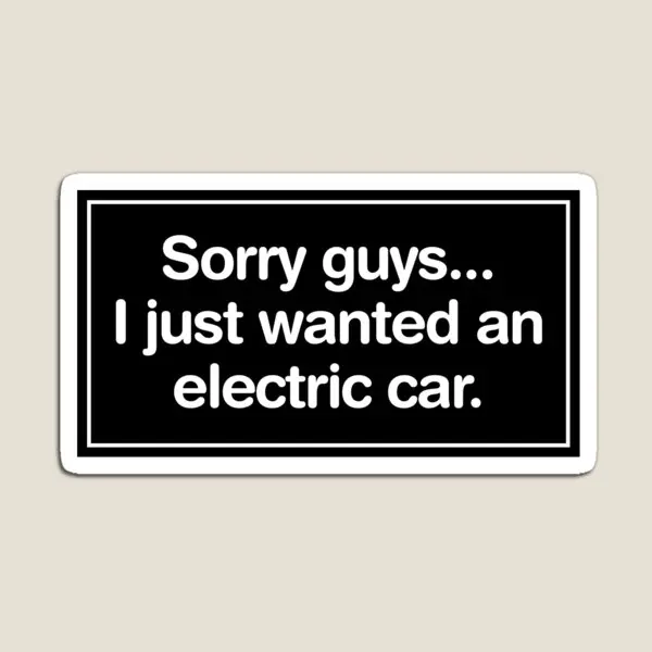 Magnetic Fridge Stickers Funny Anti Elon Tesla Bumper Magnet Kids Cute Magnetic Baby Holder Colorful for Refrigerator Decor Toy magnetic fridge magnets magnetic sticker