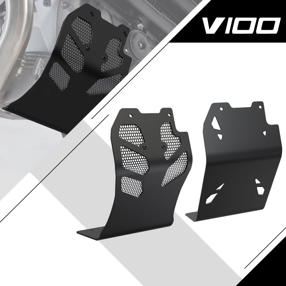 

For Moto Guzzi V100 Mandello V100S V 100 S 2022 2023 2024 Motorcycle Accessories Skid Plate Bash Frame Guard Protection Cover