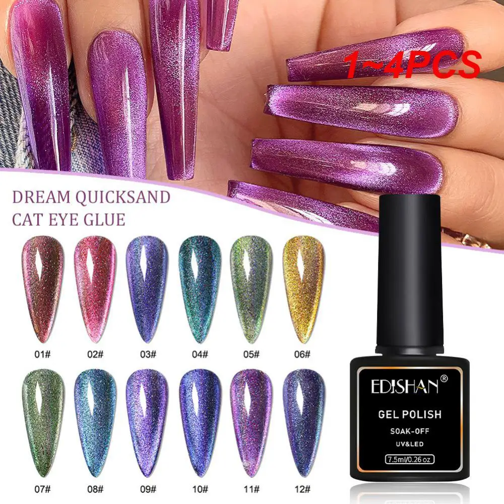 1 ~ 4 Pezzi Venalisa Smalto Per Unghie Colore Vibrante Smalto Per Unghie A Lunga Durata Con Finitura Lucida Soak Off Gel Nail Polish Nail Trends