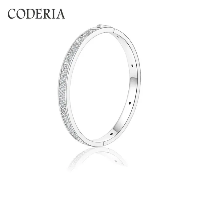 GRA Certified Luxury D Color All Moissanite Bracelet Total 5 Carat 925 Sterling Silver Diamond Bangle Women Wedding Gift Jewelry 4