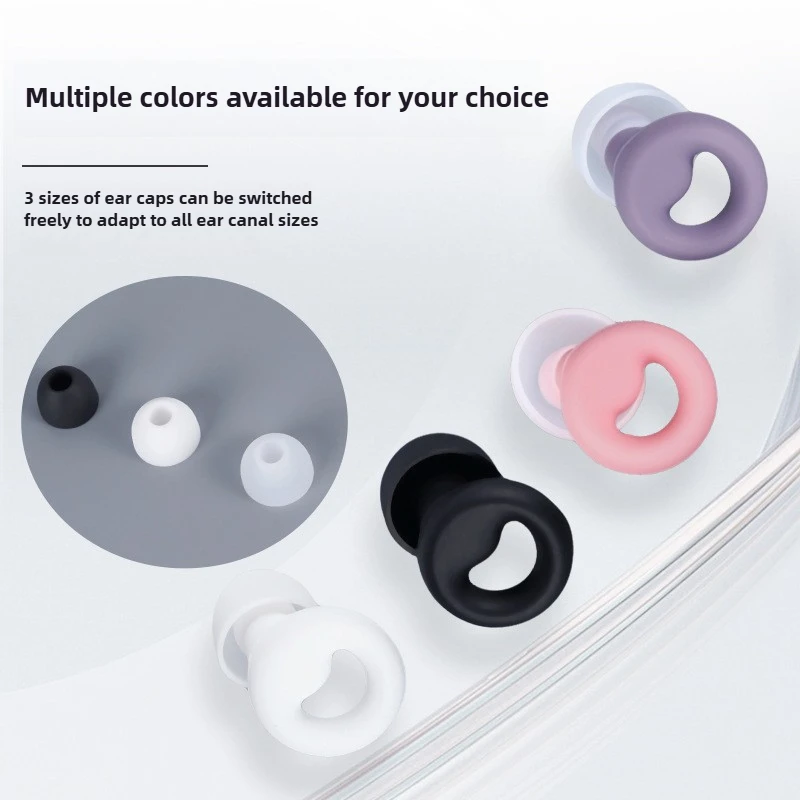 Ultra-Comfort Soundproof Silicone Earplugs for Enhanced Sleep and Noise Reduction
