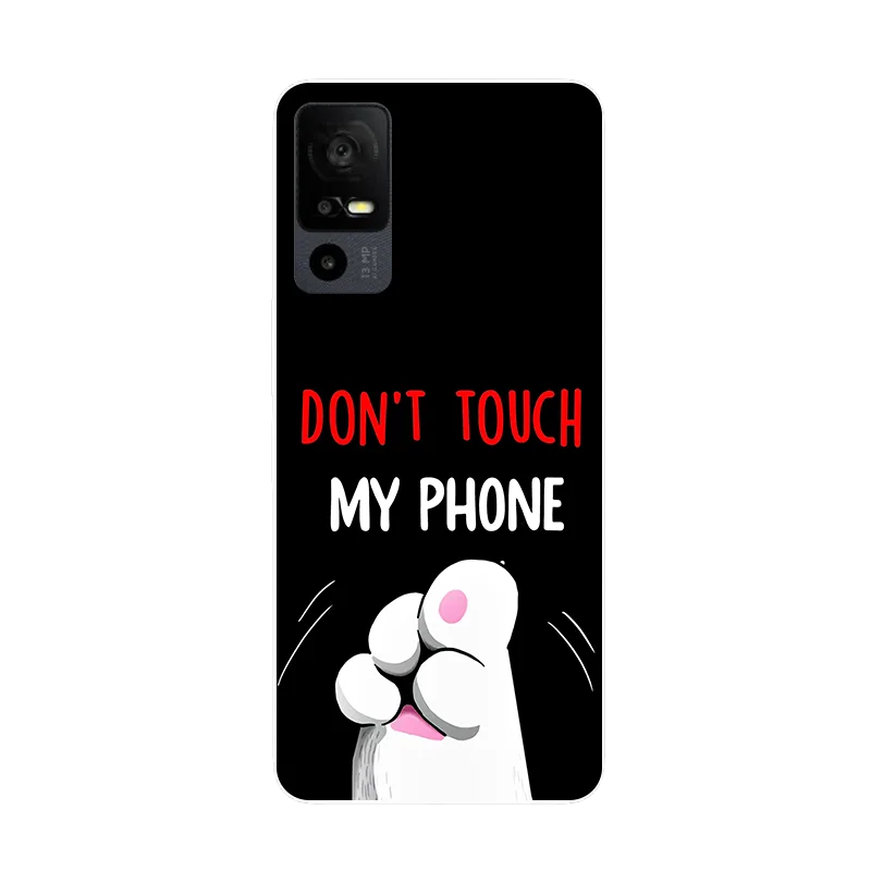 Cute Silicone Shockproof Bumper Case - Soft and Durable Back Cover