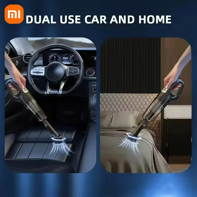 Xiaomi Car Vacuum Cleaner 120W High Power USB Charge Handheld Cordless Vacuum Cleaner Strong Suction Car Home 69980000pa wireless vacuum cleaner vacuum cleaner portable vacuum cleaner handheld vacuum cleaner