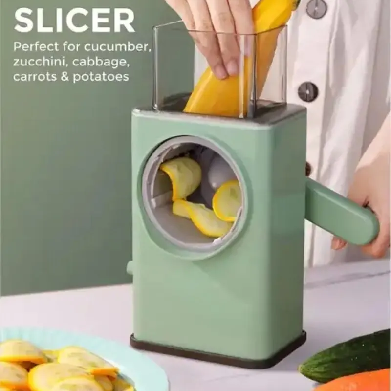 Multifunction Kitchen Tools 3 in 1 Food Chopper Manual Slicer Grinder –  Mart Mingle