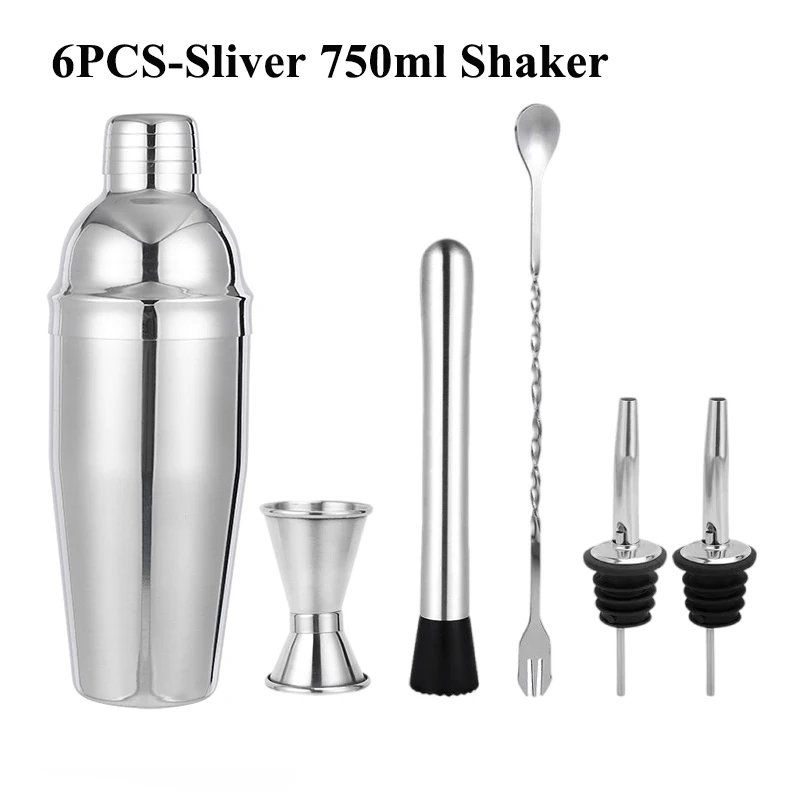 Kit Shaker Cocktail Boston - 750 Ml Con Jigger E Colino | Acciaio Inox Professionale - Foto 12