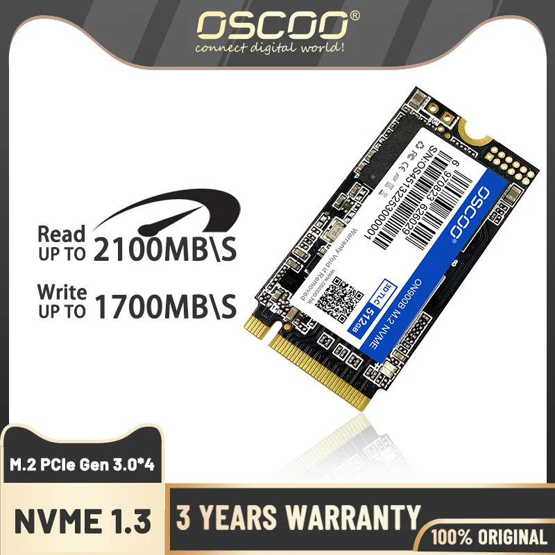 Oscoo Ssd M2 Nvme Ssd 1Tb M.2 Nvme Pcie 3.0 Ssd Disco Rigido Interno A Stato Solido Ssd 512Gb 256Gb Pcle Per Pc Portatile Desktop