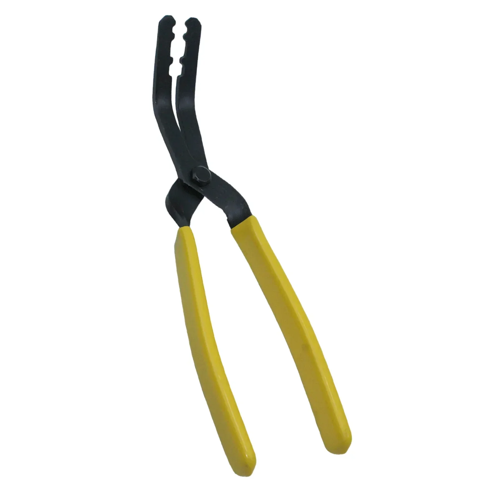 

Кузов автомобиля под углом 45 градусов, накладки для отделки автомобильной двери, панель, зажимы, плоскогубцы с желтой ручкой, резиновая пряжка, инструмент для снятия