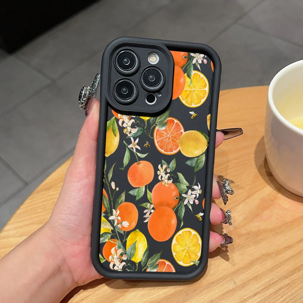 Citrus Blossom Orange Lemon Phone Case Cover