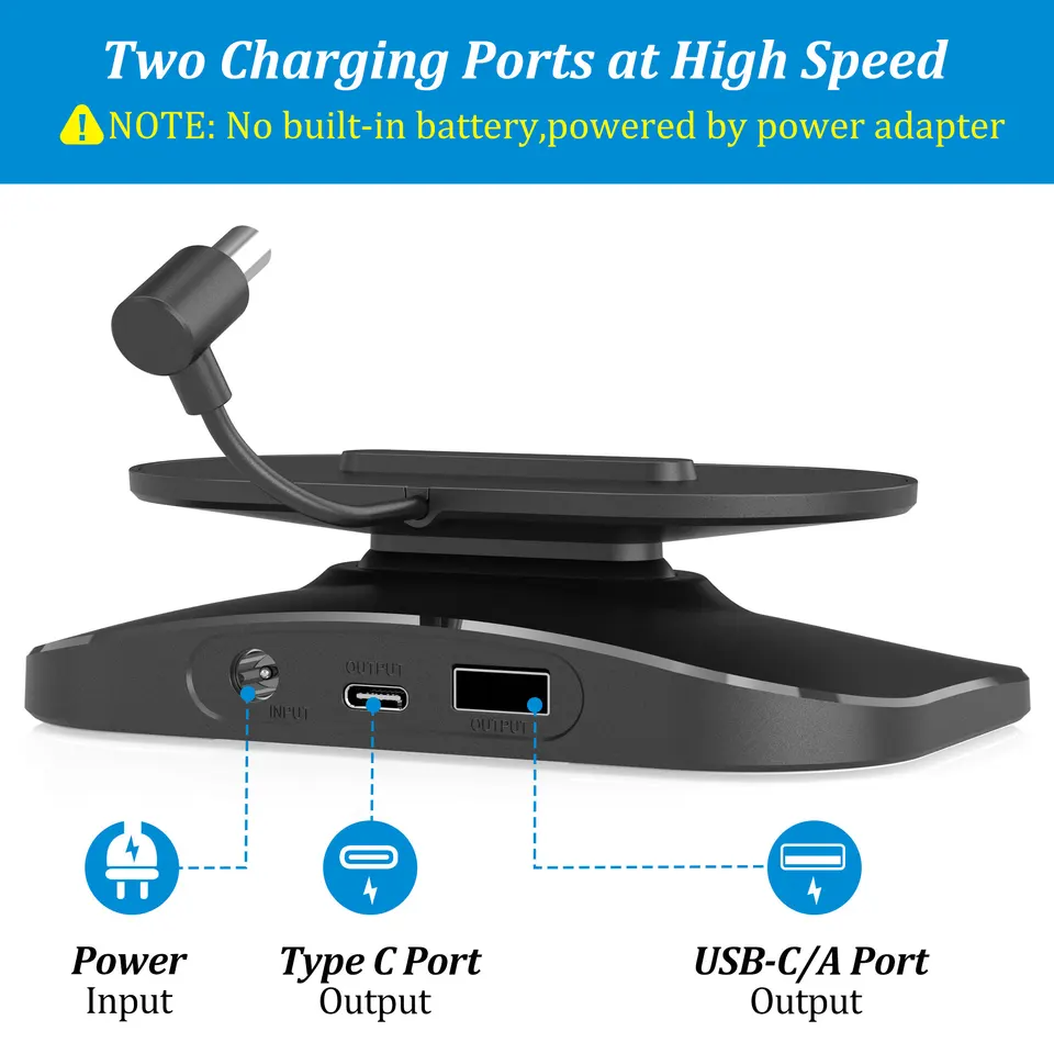 Echo show 8用の調整可能なスタンド,強力な磁気充電ステーション