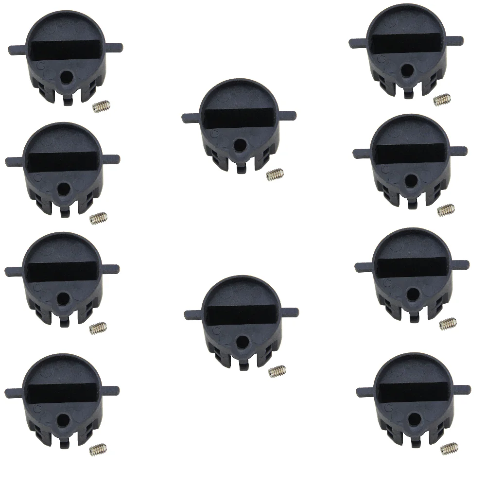 10 Pieces Surf Single Replacement Fin Box For FCS Compatible Surfboard Fin Plug Center or Side surfboard fin