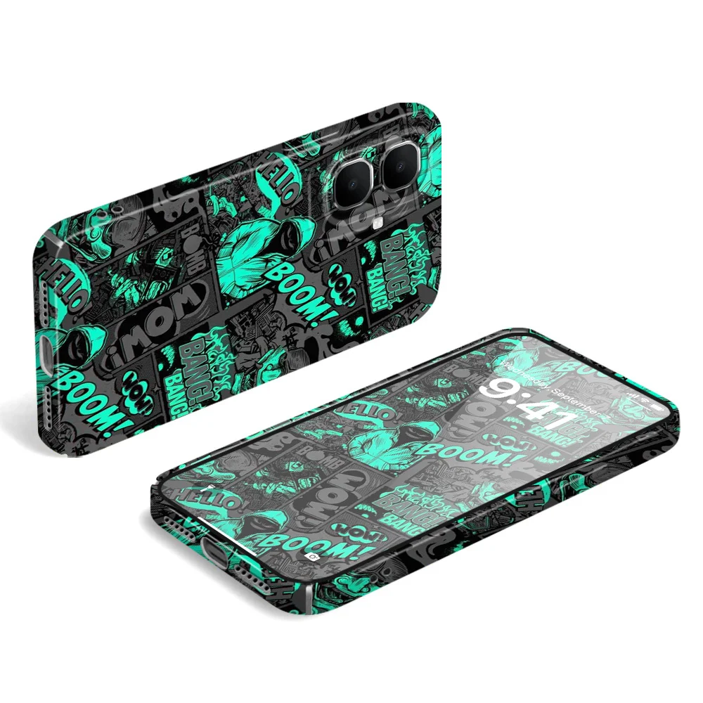 Dark Clown Themed Hard Phone Case